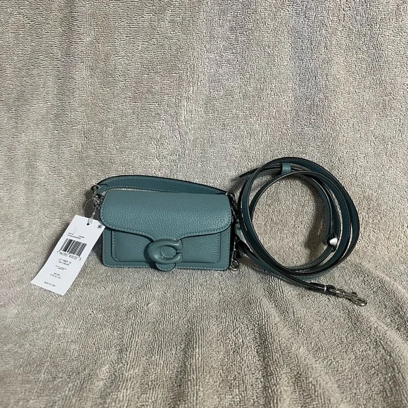 COACH, the Tabby 12 Micro bag AQUAMARINE - Picture 1 of 1